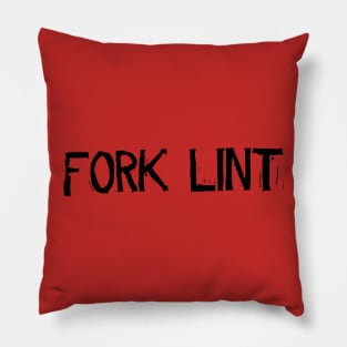 FORK LINT Pillow