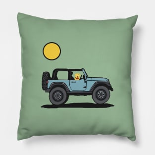 Earl Grey Wrangler with Dog Pillow