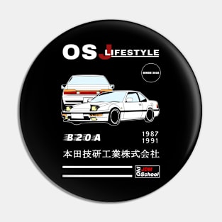 Prelude (B20) OSJ LifeStyle [Black Edition] Pin