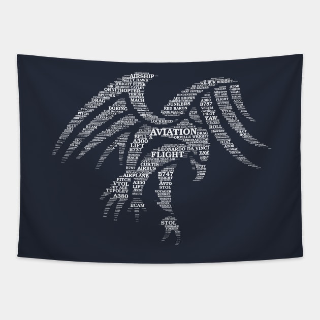 Soaring High [Light Print] Tapestry by Wykd_Life