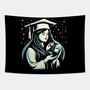 Class of 2024 Senior Graduation Gifts Funny Graduate 2024 Tapestry