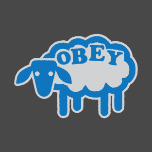 Obey Sheep Blue T-Shirt