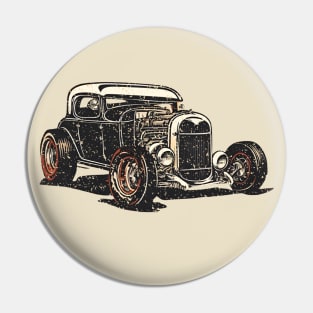 Vintage Hot Rod Pin