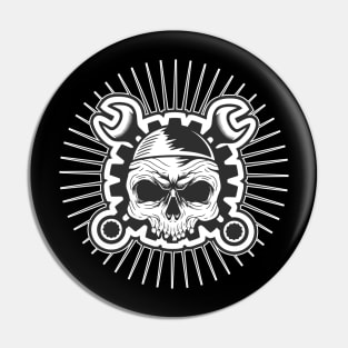 Skull Motors Pin