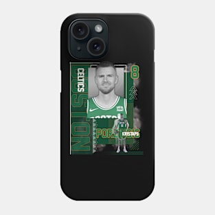 Boston Celtics Kristaps Porzingis 8 Phone Case