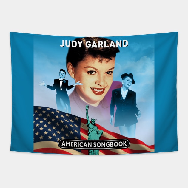 Judy Garland - American Songbook Tapestry by PLAYDIGITAL2020