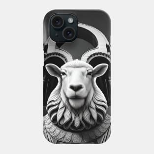 Lamb, sheep of Heaven and animal king in the Fortress of the kingdom Phone Case