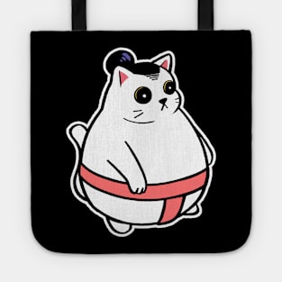 chonky sumo cat Tote