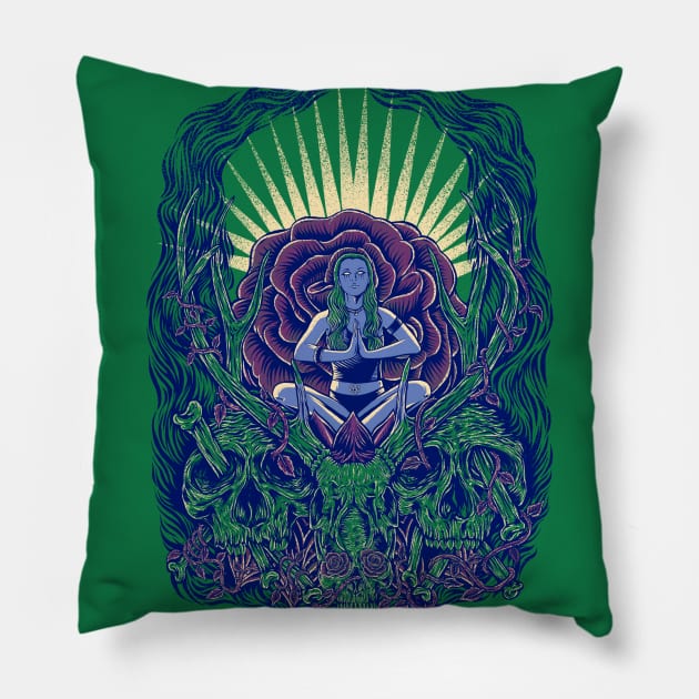 Meditation Pillow by barmalisiRTB