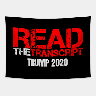 Read the transcript trump 2020 Distressed Tapestry