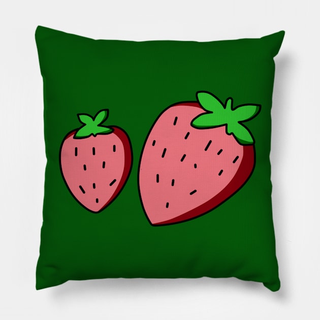 strawberry Pillow by amenij