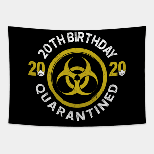 20Th Birthday 2020 Quarantined Graduation Tapestry