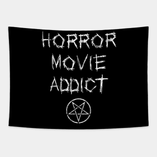 Horror Movie Addict Tapestry