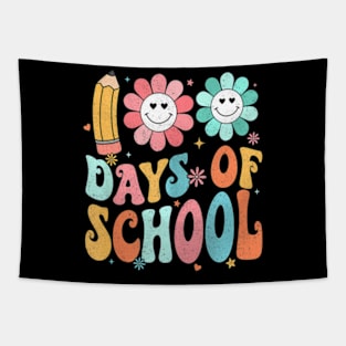 Groovy Happy 100Th Day Of School 100 Days Smarter Tapestry