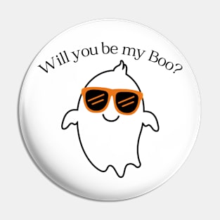 Halloween Will you be my Boo? Pin