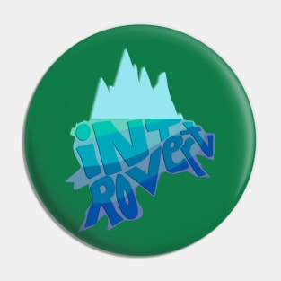 Iceberg Introvert Pin