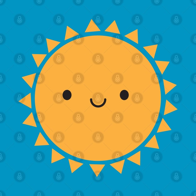 Kawaii Sun by marcelinesmith