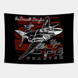 McDonnel Douglas F-4 Phantom Fighterjet Tapestry