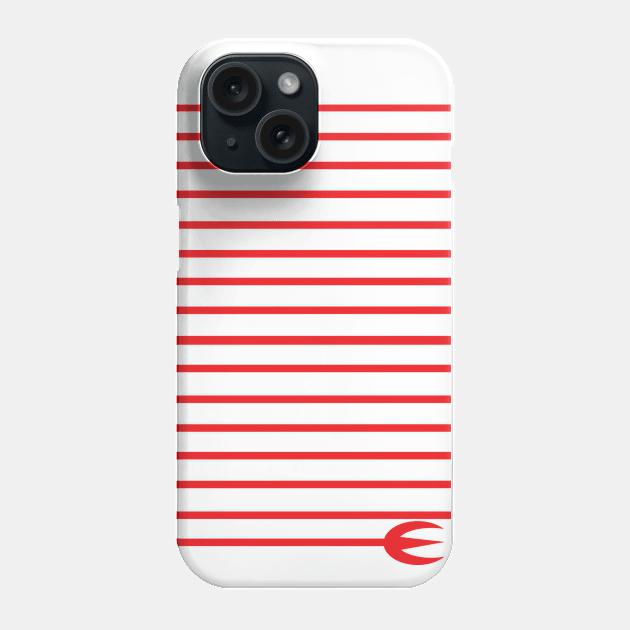 Demon Tail Stripes Phone Case by AnimatorTana