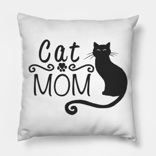 Cat mom Pillow