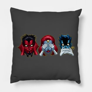 See No Evil Hear No Evil Speak No Evil Pillow