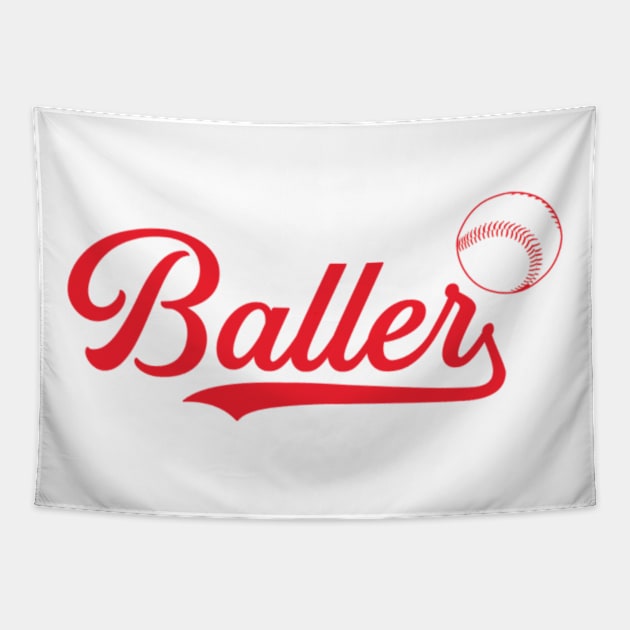 Baller Tapestry by Grace Hathhorn Designs