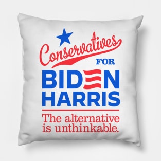 Conservatives For Biden, the alternative is unthinkable Pillow