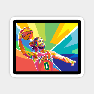 COBY WHITE POP ART Magnet