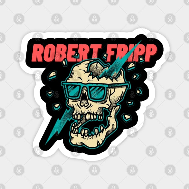 Robert fripp Magnet by Maria crew