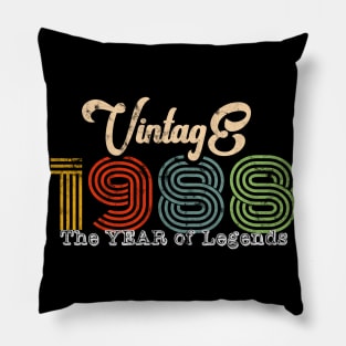 Vintage 1988 Pillow