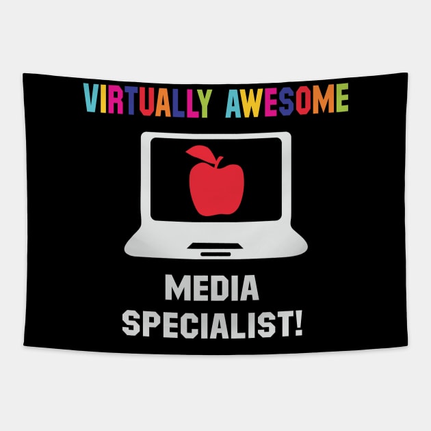 virtually awesome media specialist! Tapestry by busines_night