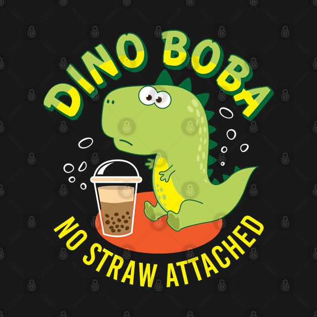 Dino Boba No Straw Attached by andantino