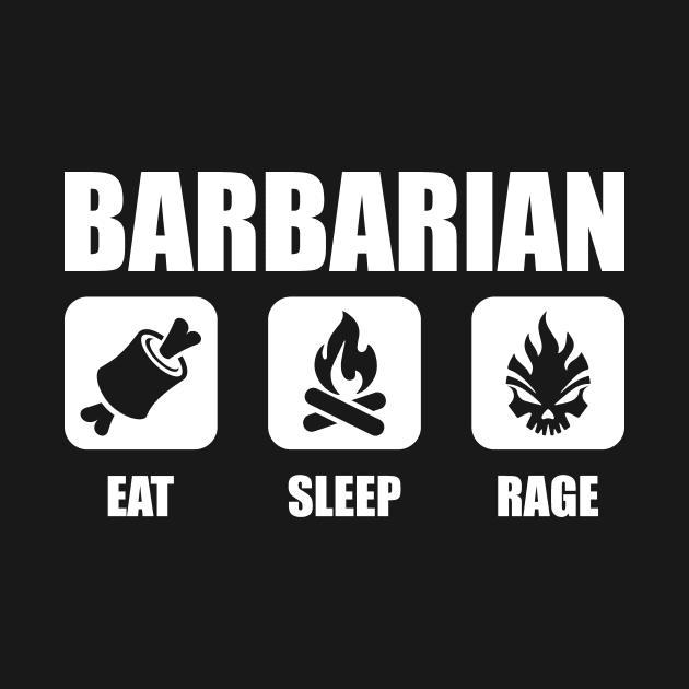 BARBARIAN by OfficialTeeDreams