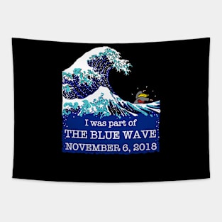 I was part of THE BLUE WAVE Tapestry