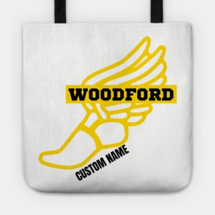 Email whylddzigns@gmail.com BEFORE you order to communicate the name you want to be on the item. Otherwise it will say "Custom Name" Custom Name Wodford Tote