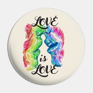 LOVE is LOVE Pin