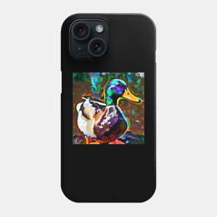 Mallard Duck Painting Phone Case