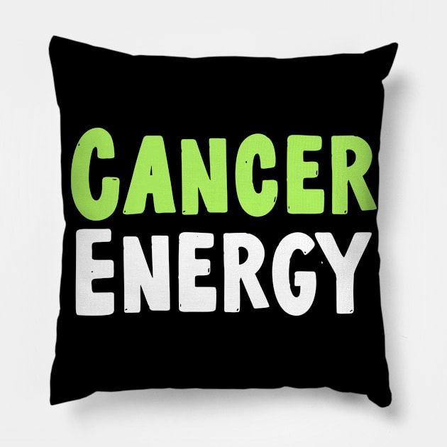 Cancer energy Pillow by Sloop