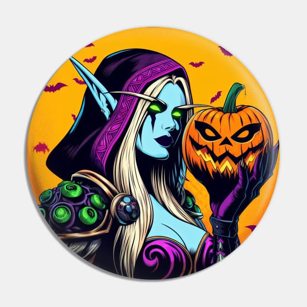 Sylvanas Windrunner Pin by Goth_ink