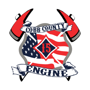 Cobb County Fire & Emergency Services Station 15 T-Shirt