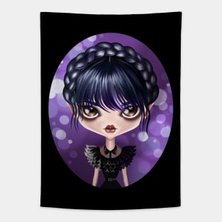 Spooky Girl Tapestry