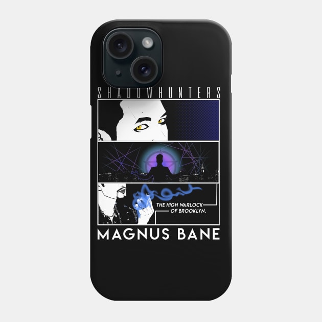 Magnus Bane - Shadowhunters Phone Case by Ddalyrincon