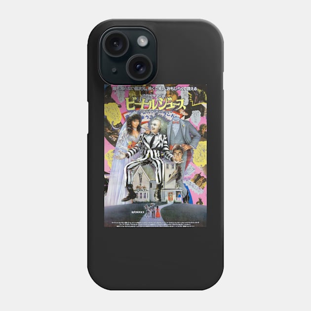 Beetlejuice Phone Case by fmidgleystrand