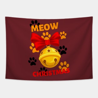 Meow Christmas Tapestry