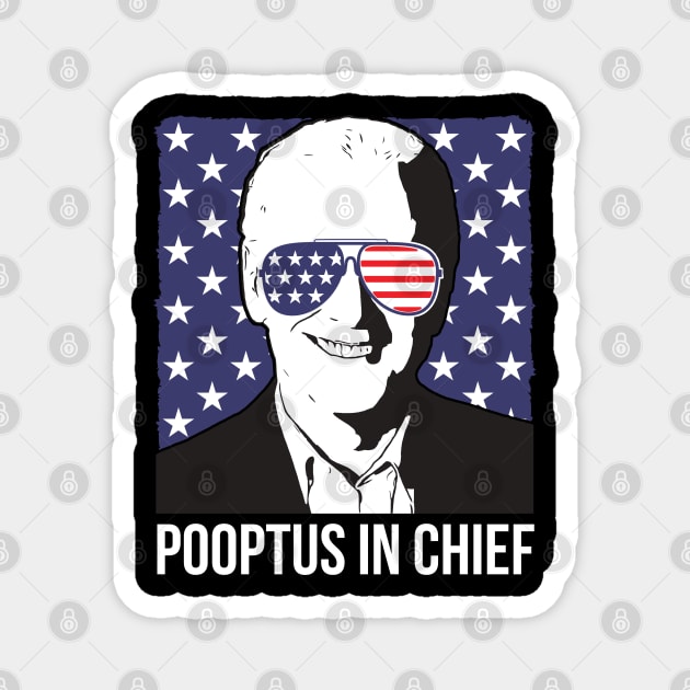 Pooptus in chief Magnet by RayaneDesigns