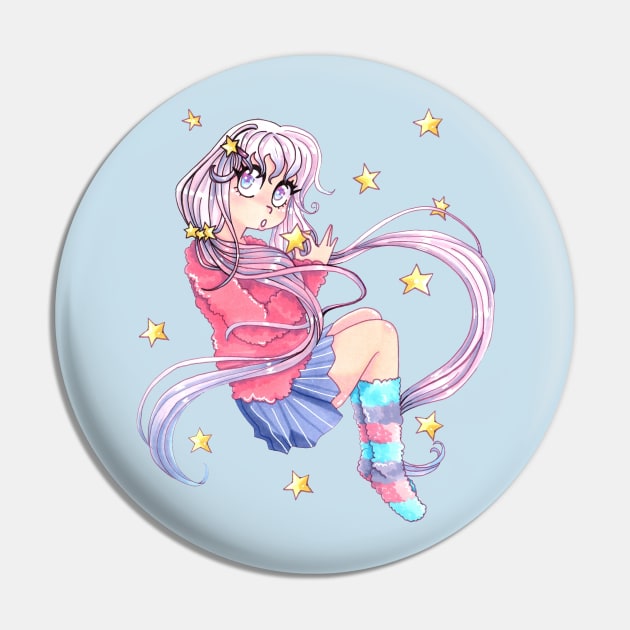 Candy Stars Pin by LittleGreenHat