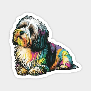 Havanese Dog Art Magnet