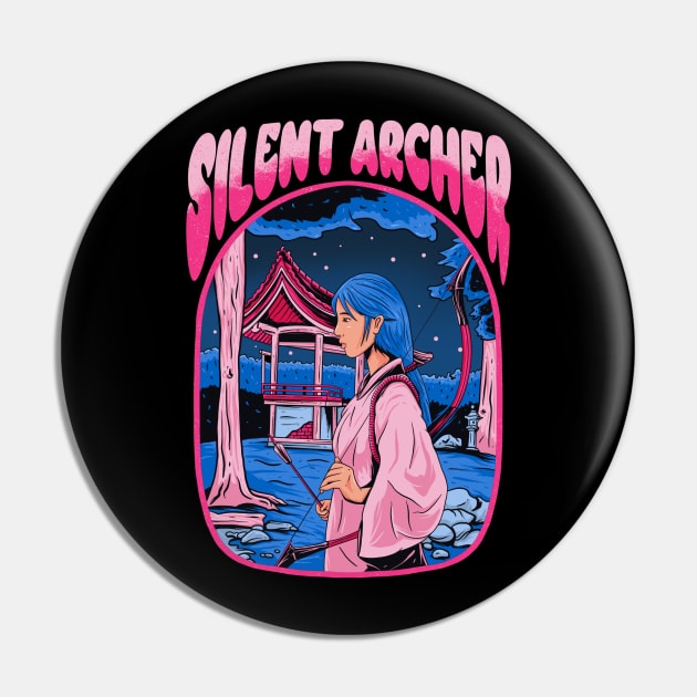 silent archer Pin by lasthopeparty