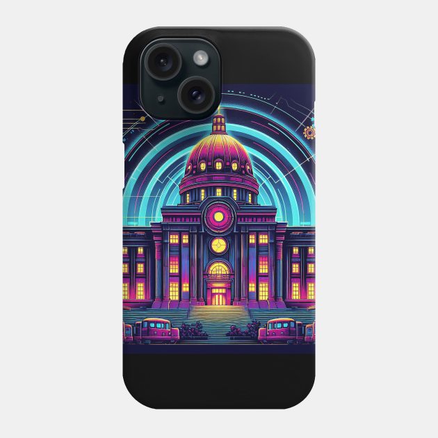 80s retro The institute Phone Case by YourStyleB