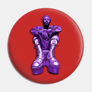 Marvin's Platform Boots- purple monochome Pin